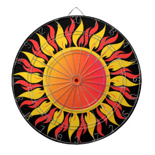Cible De Fléchettes Soleil