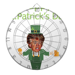 Cible De Fléchettes st patrick trump leprechaun