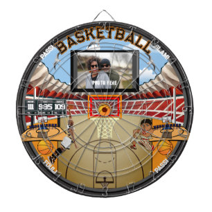 Cible De Fléchettes Stade de basket-ball personnalisé