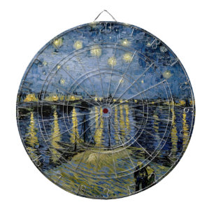 Cible De Fléchettes Starry Night Vincent van Gogh
