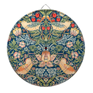 Cible De Fléchettes Strawberry Thief (par William Morris)