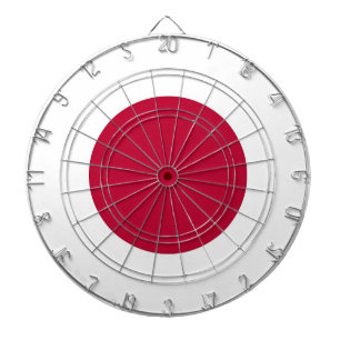 Cible De Fléchettes Tableau de bord avec drapeau du Japon