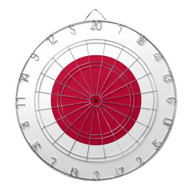 Cible De Fléchettes Tableau de bord avec drapeau du Japon (Devant)