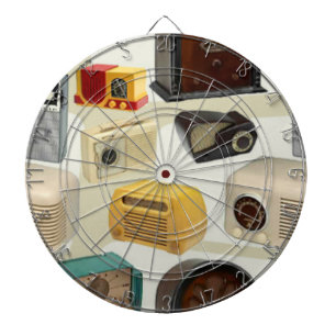 Cible De Fléchettes Tableau de bord de la cage métallique des radios v