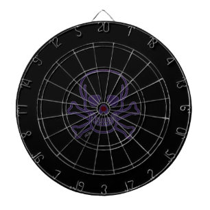 Cible De Fléchettes Tableau de bord du crâne fantôme