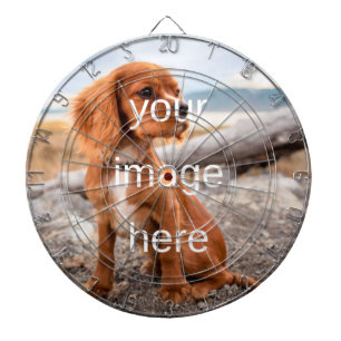 CIBLE DE FLÉCHETTES TABLEAU DE BORD PERSONNALISÉ