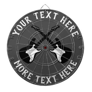 Cible De Fléchettes Tableau de bord personnalisé avec conception de gu