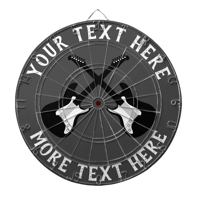 Cible De Fléchettes Tableau de bord personnalisé avec conception de gu (Devant)