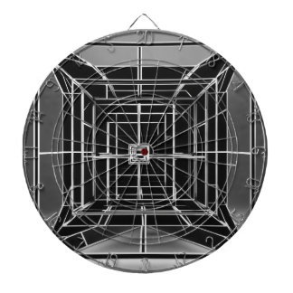 Cible De Fléchettes Taoist tesseract corps fractal à trois points de p