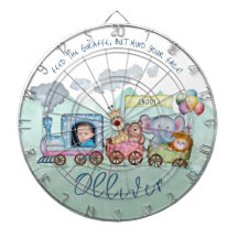 Thème Dessin du mignon train engène