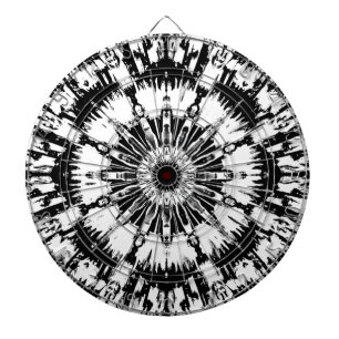 Cible De Fléchettes tiedye