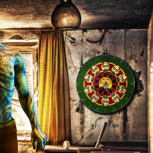 Cible De Fléchettes Tir de tête de Zombie