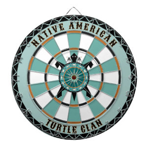 Cible De Fléchettes Tortue amérindienne