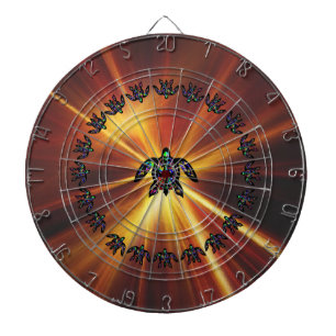 Cible De Fléchettes Tortue hawaïenne