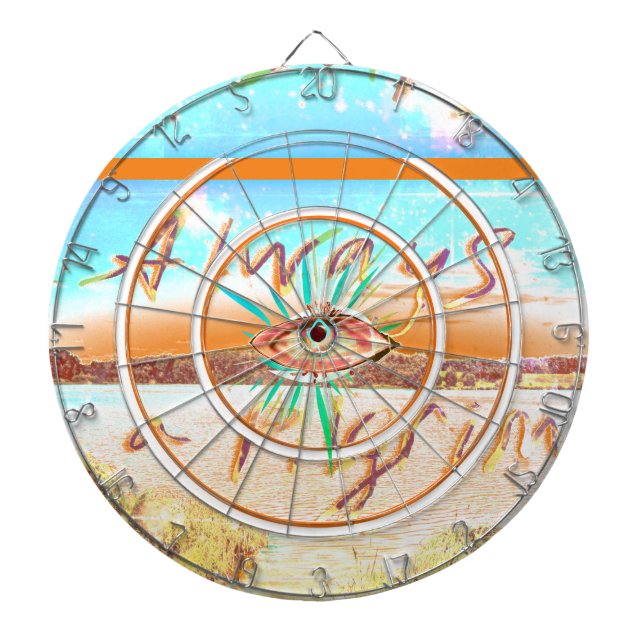 Cible De Fléchettes Toujours un pèlerin (Devant)