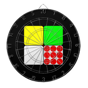 Cible De Fléchettes Tour de France Jerseys 3 Noirs