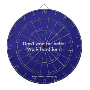 Cible De Fléchettes Travail dur
