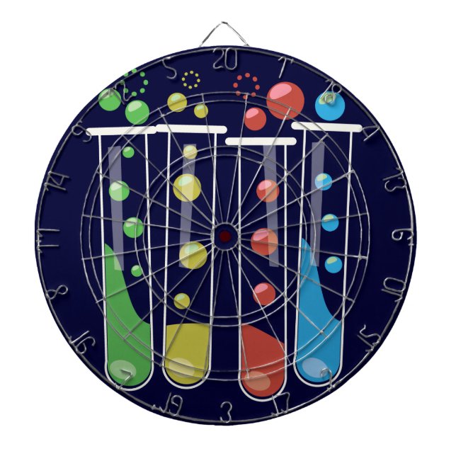 Cible De Fléchettes Tubes de test (Devant)