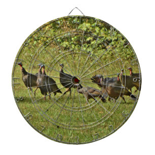 Cible De Fléchettes Turquie sauvage, couleurs du Camouflage
