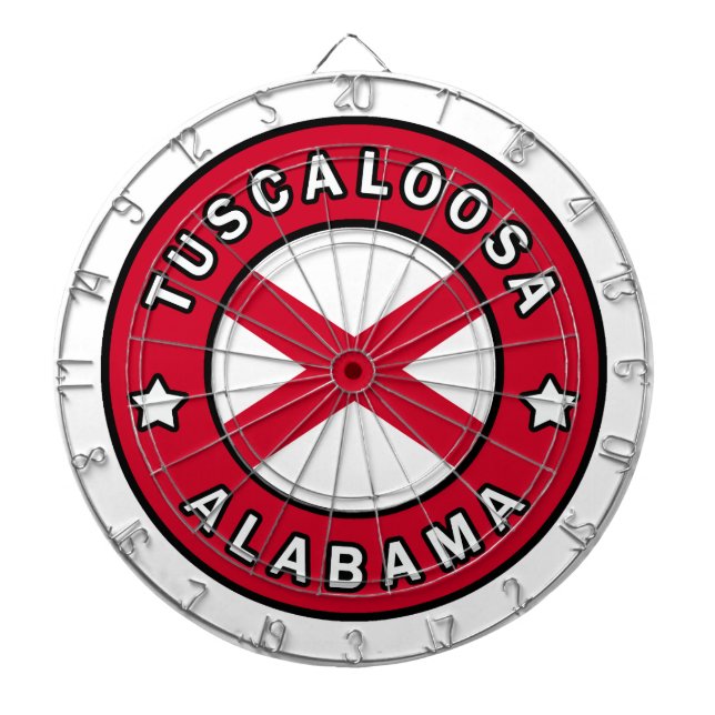 Cible De Fléchettes Tuscaloosa Alabama (Devant)