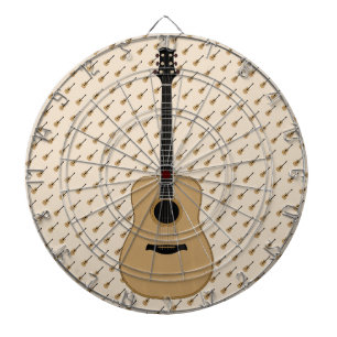 Cible De Fléchettes Une jolie guitare