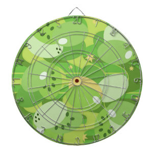 Cible De Fléchettes Vert Succulent