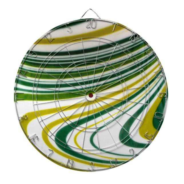 Cible de flechettes verte (Devant)