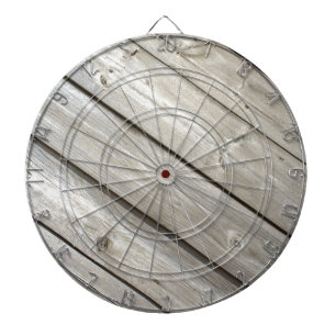 Cible De Fléchettes Vieux conseils en bois