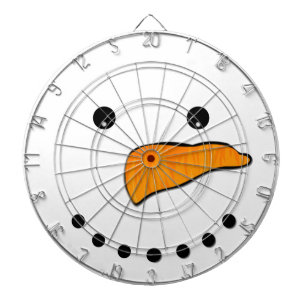 Cible De Fléchettes Visage de neige