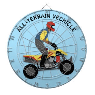 CIBLE DE FLÉCHETTES VTT