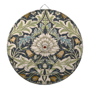 Cible De Fléchettes William Morris Severn Motif floral classique