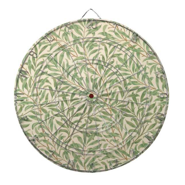 Cible De Fléchettes William Morris Willow Bough Garden Flower Classic (Devant)
