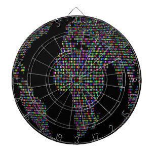 Cible De Fléchettes world earth planet globe