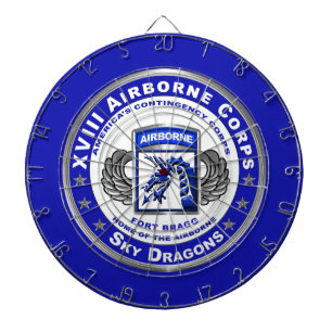 Cible De Fléchettes XVIII Airborne Dragons