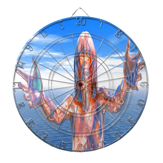 Cible De Fléchettes Zombie (Devant)