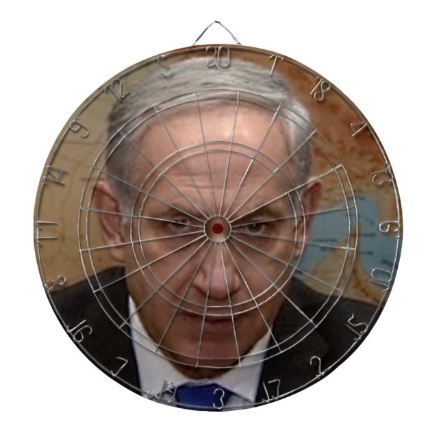 cible officielle de Benyamin Netanyahou (Devant)