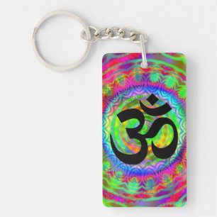 Cible Tiedye avec symbole Om