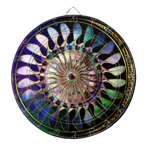 Cibles de flechettes Spin Art 1