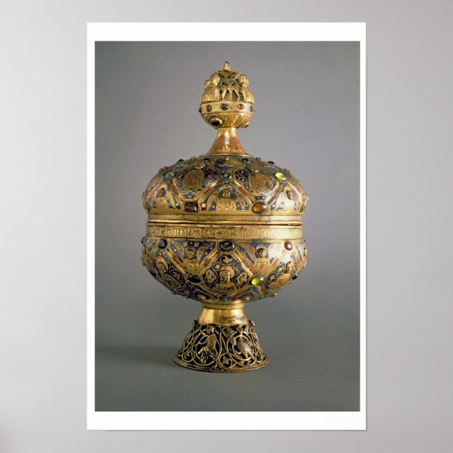 Ciborium, hergestellt in Limoges von G. Alpais für Poster (Vorne)
