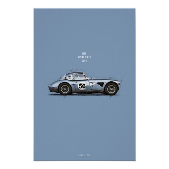 CiC Austin Healey 3000 Poster (Vorderseite)