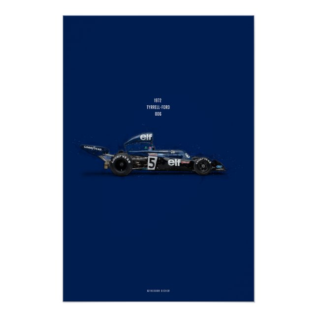 CiC Tyrrell 006 Poster (Vorderseite)