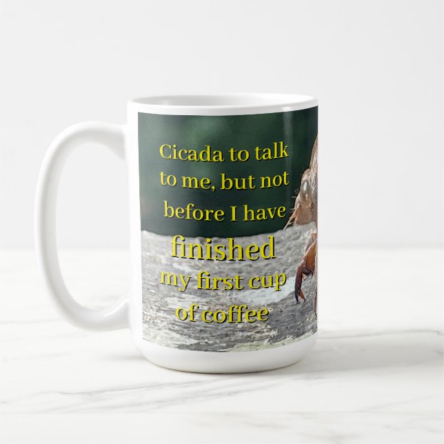 Cicada 15oz. Mug Kaffeetasse (Links)