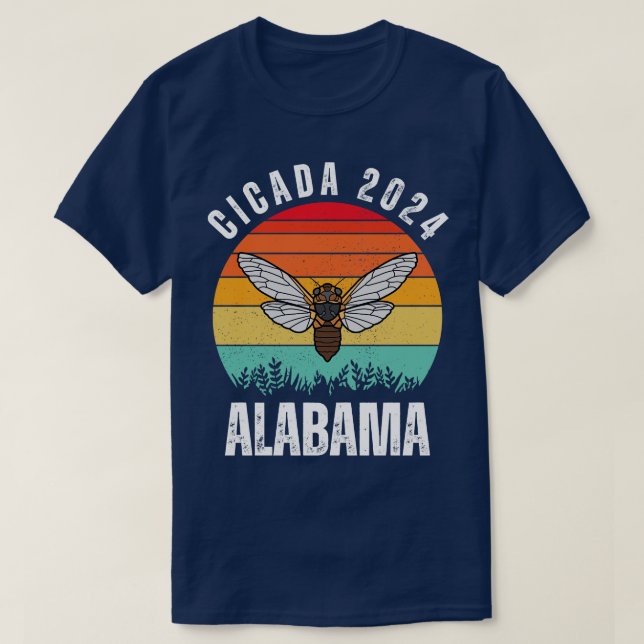 Cicada 2024 Alabama TShirt (Design vorne)