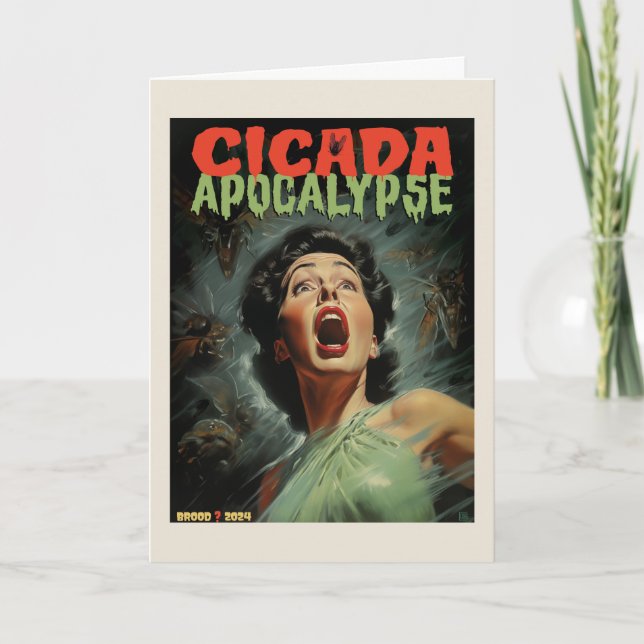 Cicada Apokalypse 2024 Karte (Vorderseite)