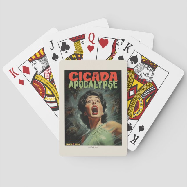 Cicada Apokalypse 2024 Spielkarten (Rückseite)