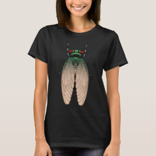 Cicada Art for Men Women Kinder Insekten Entomolog T-Shirt