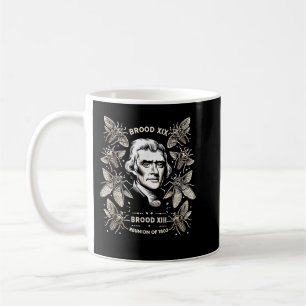 Cicada Brood XIII XIX nicht seit 1803 Tour Cicada Kaffeetasse