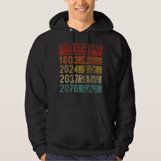 Cicada Brood XIII XIX Sommer-Wiedersehen Tour Swar Hoodie
