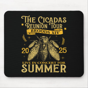 Cicada Brood Xiv Sommer 2025 Wiedersehen Tour Swar Mousepad