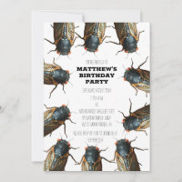 Cicada Bug, Insekten Foto Personalisiert